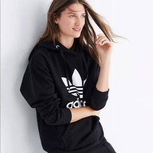 Adidas Originals Womens Adicolor Trefoil Hoodie (S)